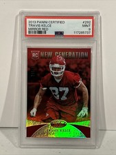 Low pop RC Panini Certified - New Generation Travis Kelce #292 Mirror Red /250 