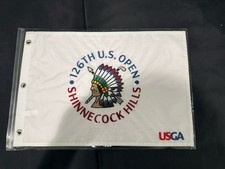 Shinnecock Hills 126 Th Us Open Club Embroidered Golf Pin Flag White Indian 2026