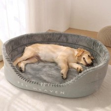 All-Season Soft Pet Bed Sofa Cushion   Warm Breathable Cat  Dog Nest Size M