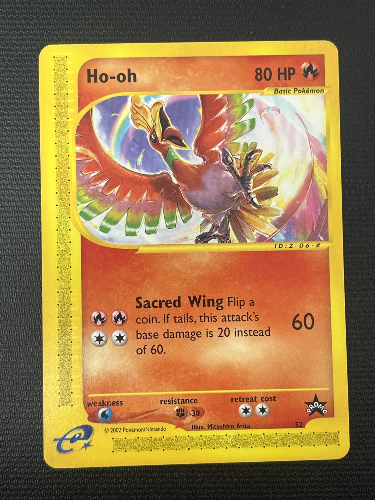 Ho-oh 52/53 Black Star Promo WOTC Pokemon Card NM
