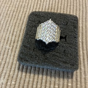 sterling silver ring size 7 preowned