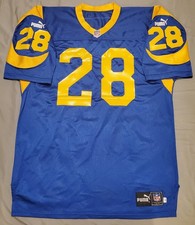 Rams Jersey Marshall Faulk 28 Puma 1999 size 50 Authentic