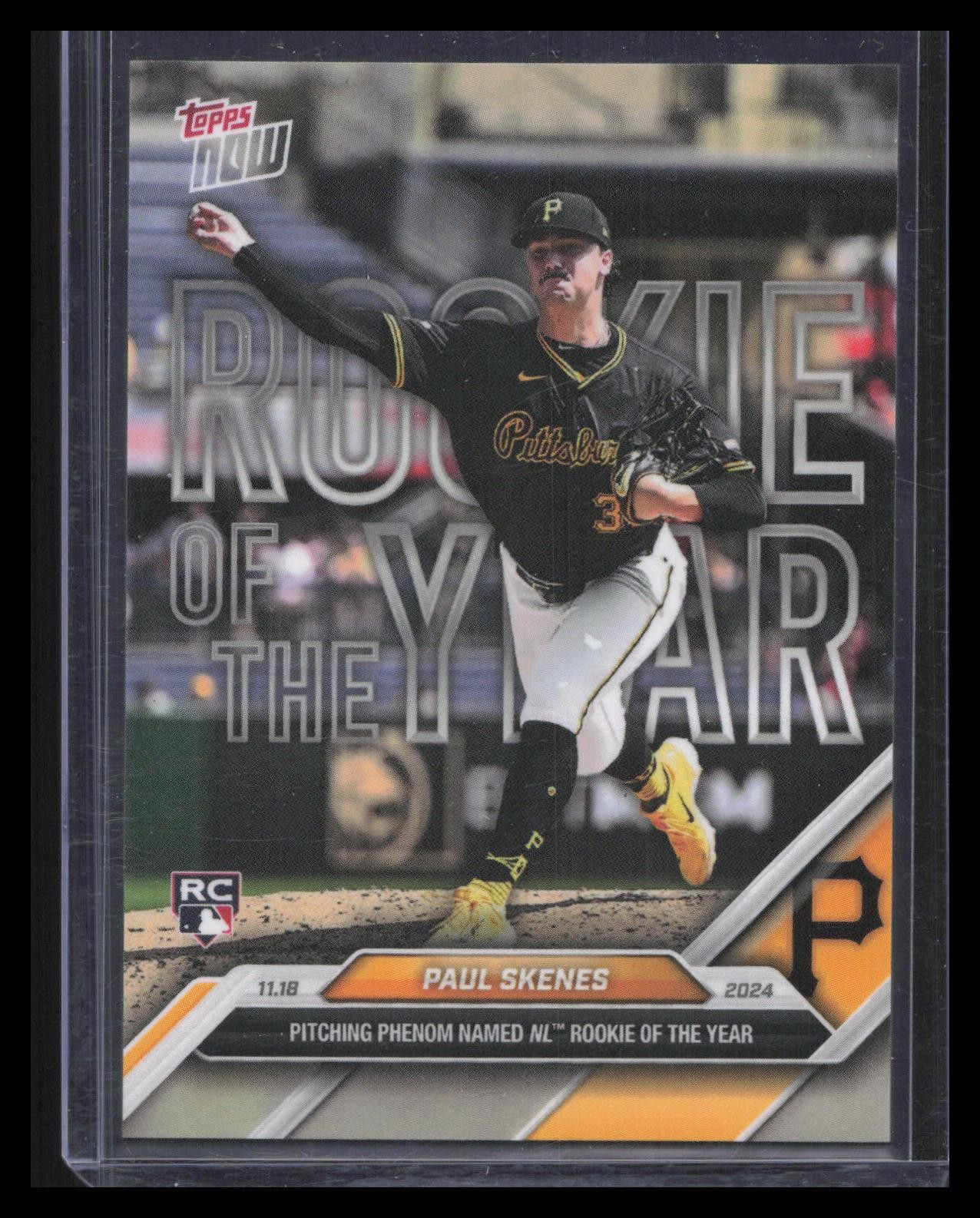 Paul Skenes 2024-25 Topps Now Off-Season #OS-2 Pittsburgh Pirates