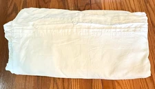 EUC Madison Park Signature Queen Duvet Cover-White, Button Close