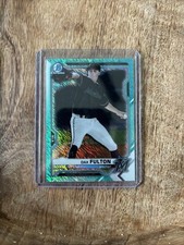 2021 Bowman Dax Fulton #/125 Chrome Aqua Refractor BCP-32 SP Parallel Marlins