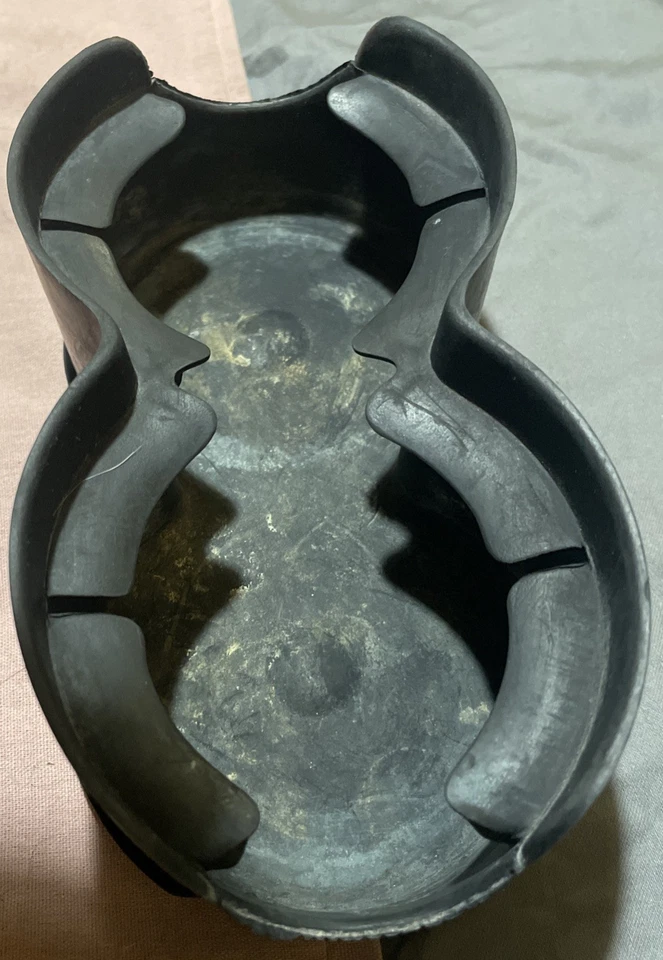 Chevrolet Blazer S10 1998-2005 consola central 2 tazas soporte para bebidas inserto negro original Foto 2 de 4