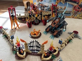 LEGO Legends of Chima 70146 Flying Phoenix Fire Temple 1301pc Box+Instr