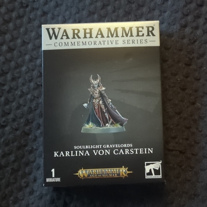 Games Workshop Karlina von Carstein Warhammer Miniature Unassembled