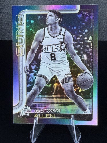 Grayson Allen – 2025-26 Topps Basketball · Base Cards I Blackout Variation #161 Grayson Allen