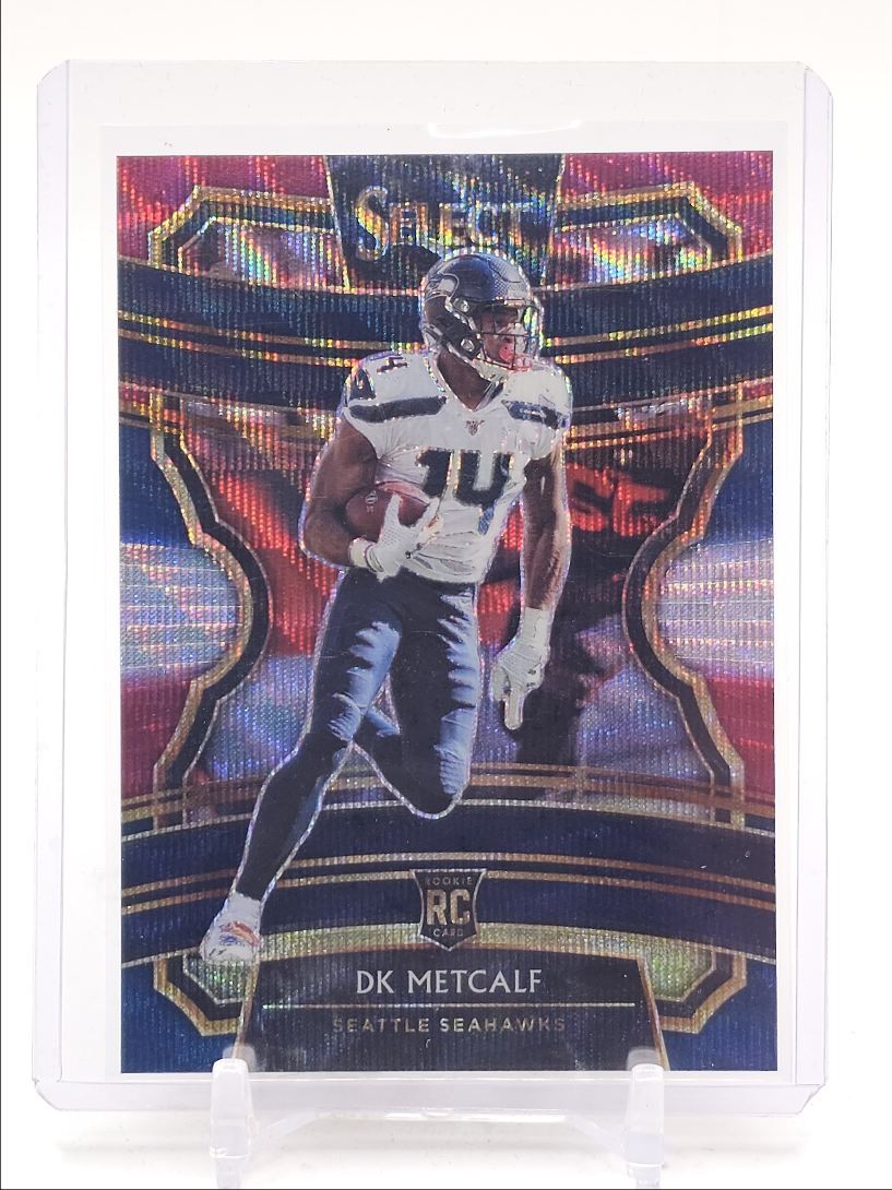 DK METCALF 2019 SELECT CONCOURSE ROOKIE TRI COLOR PRIZM RC /199 Q2215