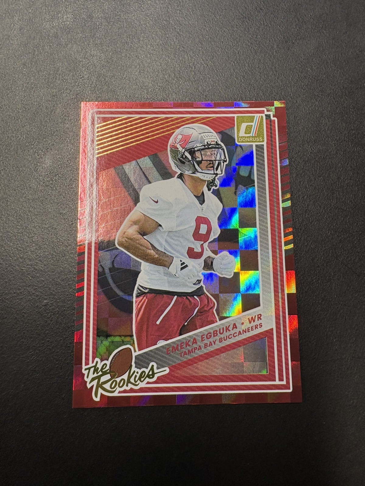 🔥 2025 Panini Donruss The Rookies #31 Emeka Egbuka RC BUCCANEERS 🔥
