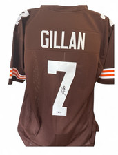 Jamie Gillan autographed Signed Cleveland Browns Jersey  Beckett Authenticated