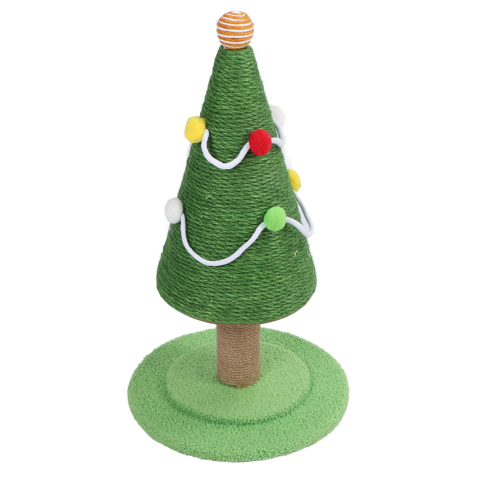 1. Xmas Tree Cat Scratch Post Sturdy Structure Protects Furniture For Large Cats