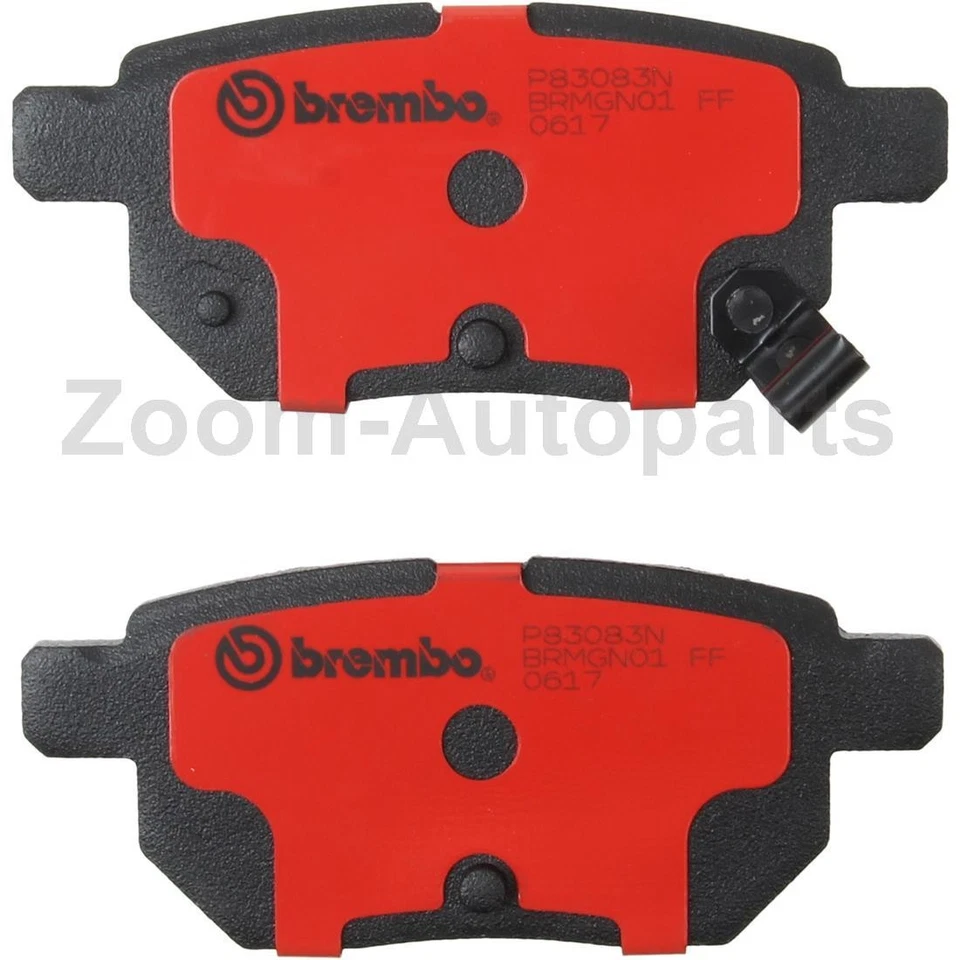 Kit de pastillas de freno delanteras traseras Brembo OE para Toyota Matrix 2009-2013 Foto 3 de 4