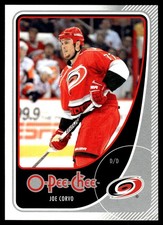 2010-11 O-Pee-Chee #84 Joe Corvo Carolina Hurricanes Hockey Card