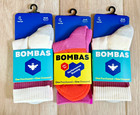 NEW Bombas 3 PACK Multicolor Unisex Half Calf Socks - Size Small: Women 4-7.5 — photo 1