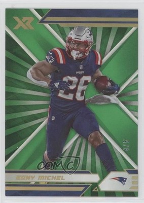 2021 Panini XR Green 4/5 Sony Michel #69 13c1