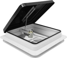 Lucerna per Lucernario, 42 X 42 Cm, per Roulotte O Camper Con Apertura Da 14 X 1