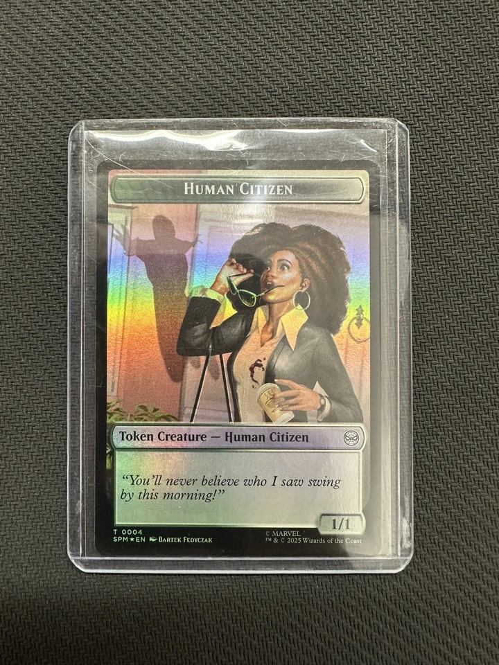 MTG Spider-Man Human Citizen Foil English SPM - Bild 3 von 3