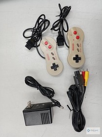 Nintendo HVC-101 New Famicom Console w/ 2 Controllers & HORI AC Adapter