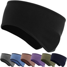 Ear Warmer Windproof Covers Winter Fleece Headband Earmuffs for Running Cycling