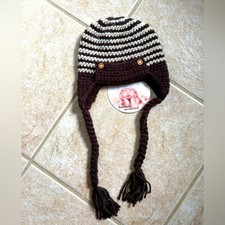 Newborn knit baby hat beanie 0-6 months NWT