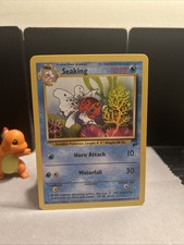 Pokémon TCG Seaking Base Set 2 Unlimited Uncommon Card 60/130 LP