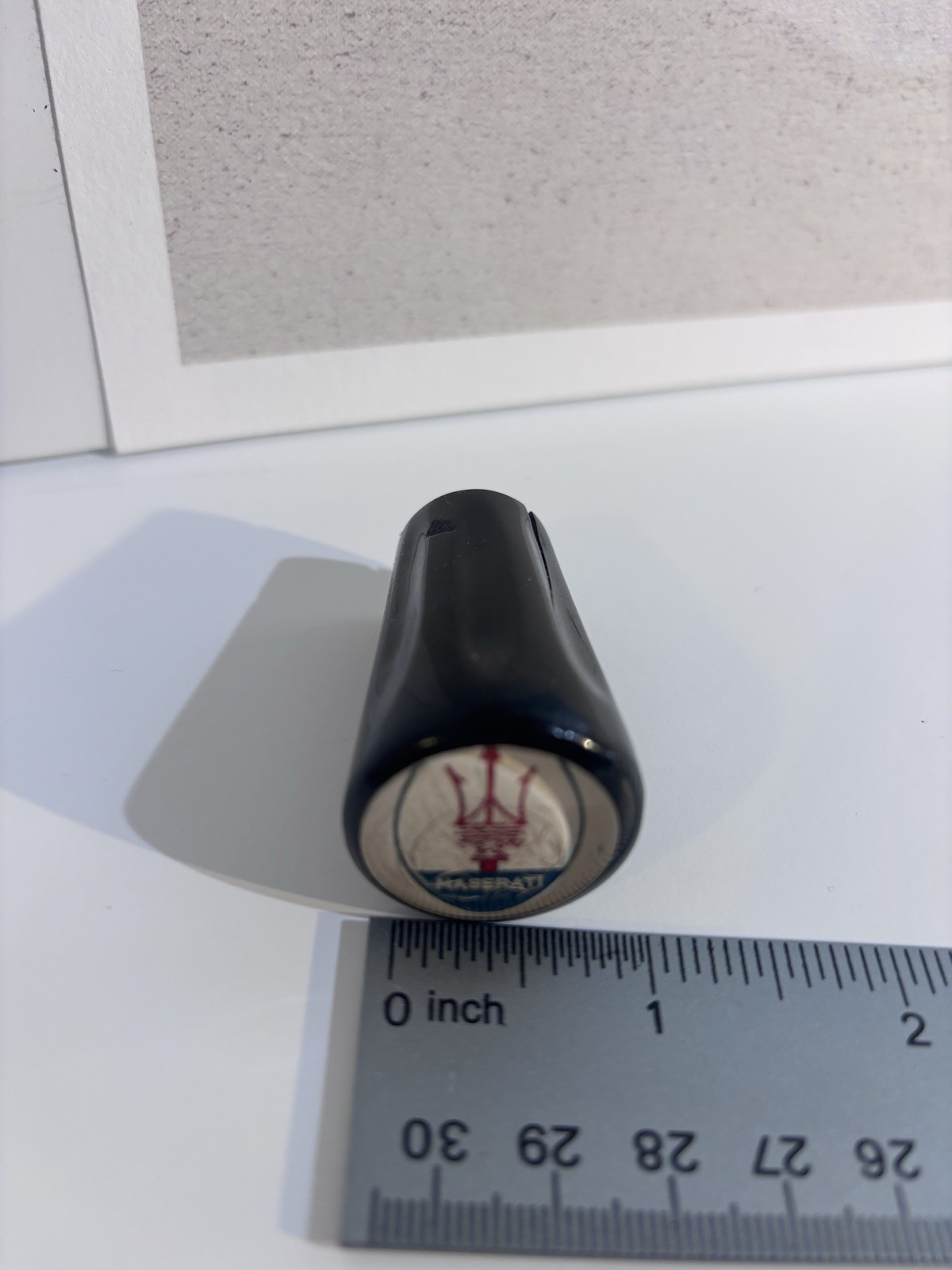 1963 Maserati 3500 original equipment gear shifter knob.