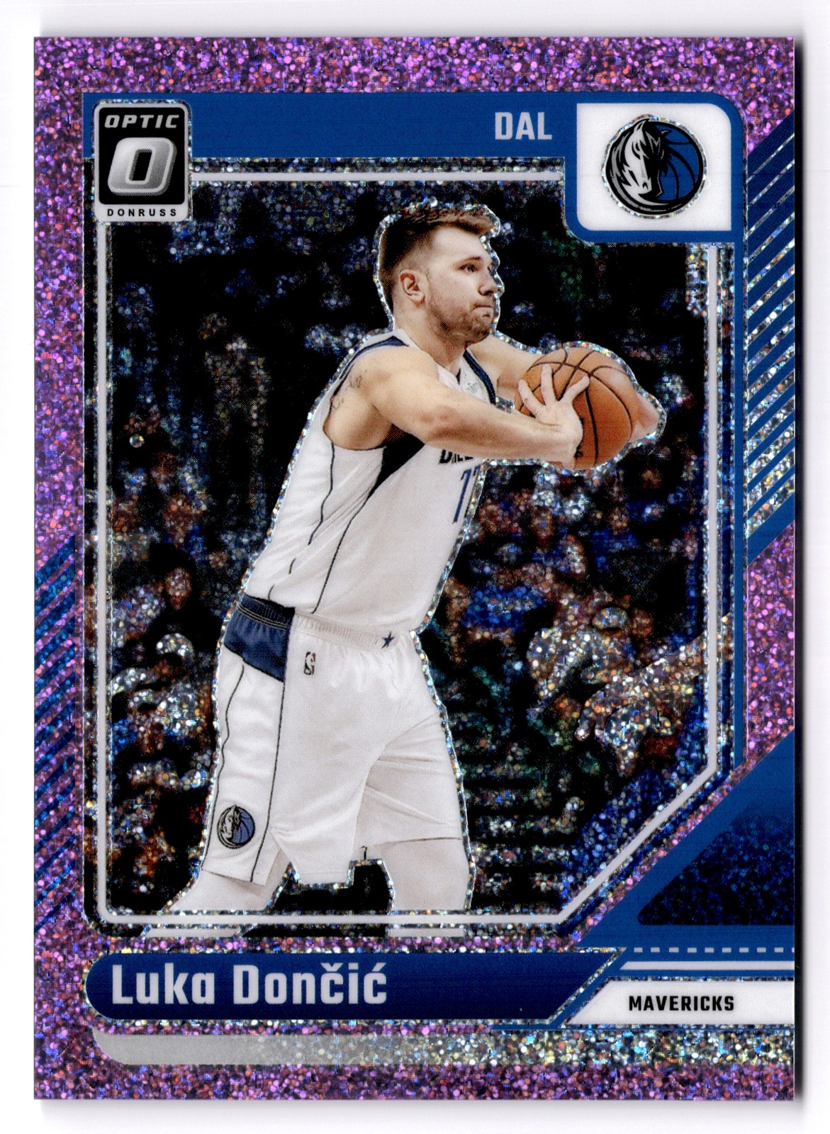 2024 Optic Luka Doncic 214 Pink Glitter /275 Dallas Mavericks