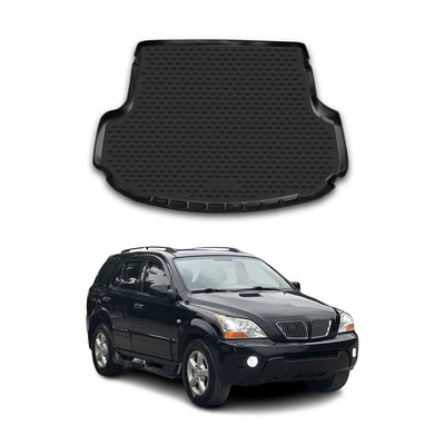 OMAC Cargo Mats Liner for Kia Sorento 2012-2020 Waterproof TPE Black