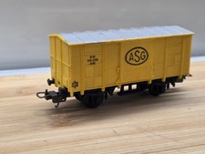 LIMA HO H0 OTTIMO CARRO MERCI CHIUSO ASG Db TRENINO ELETTRICO TRENO ANNI 60