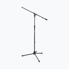 On-Stage MS9701B Heavy-Duty Euro-Boom Mic Stand Setup for Vocal and Instrument
