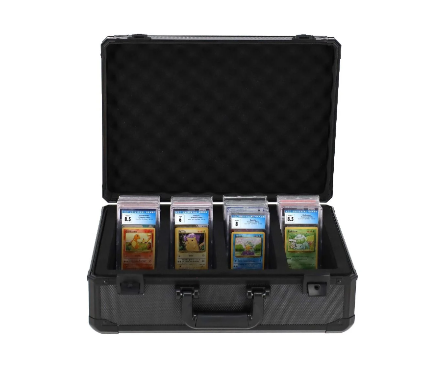 BCW (New) 4 Row Graded Latching Card Case - PSA/BGS/SGC - Slot For