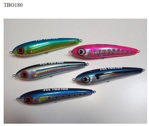 Leurre Flottant FCL Labo TBO 155 Popper – 155mm 46g – Pêche En Mer – Fait Main