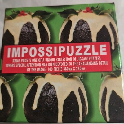 Impossipuzzle Christmas Puddings 100 Stück Puzzle vollständig