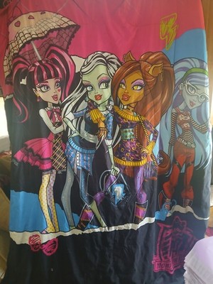 Monster High Bedding Reversible Comforter Twin Bed Y2k Kids Sz SEE PICS 