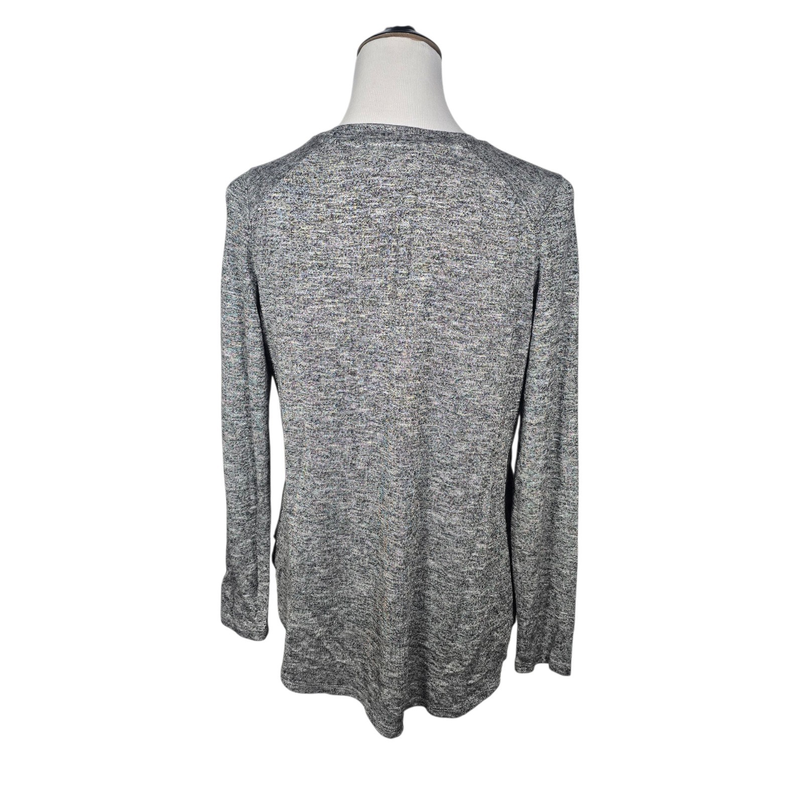 Workshop Republic Clothing Medium Gray Long Sleev… - image 6