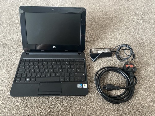 HP Mini Netbook Laptop - Intel Atom, 1GB RAM, 500GB HDD, Win 7 Starter - Imagen 1 de 6