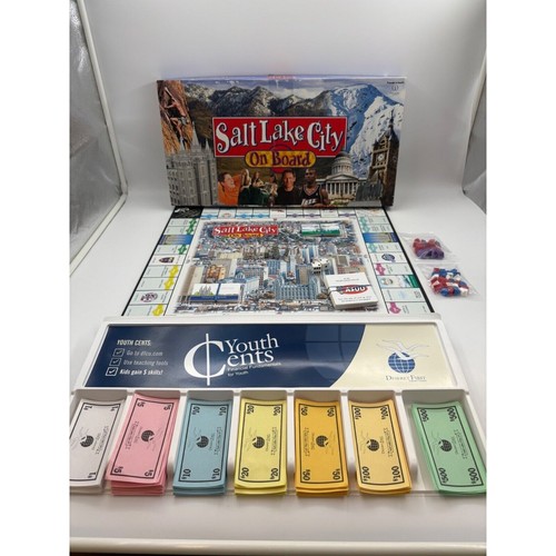 Salt Lake City Juego de Mesa COMPLETO Juego Basado en Monopolio - Imagen 2 de 6
