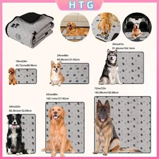 Washable Pee Pads Absorbent Reusable Training Dog Carpet Waterproof Puppy Pads