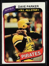 Dave Parker 1980 Topps #310 Pittsburgh Pirates
