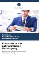 Kirti Raina (U. A.) | Finanzen In Der ZahnäRztlichen Versorgung | Taschenbuch
