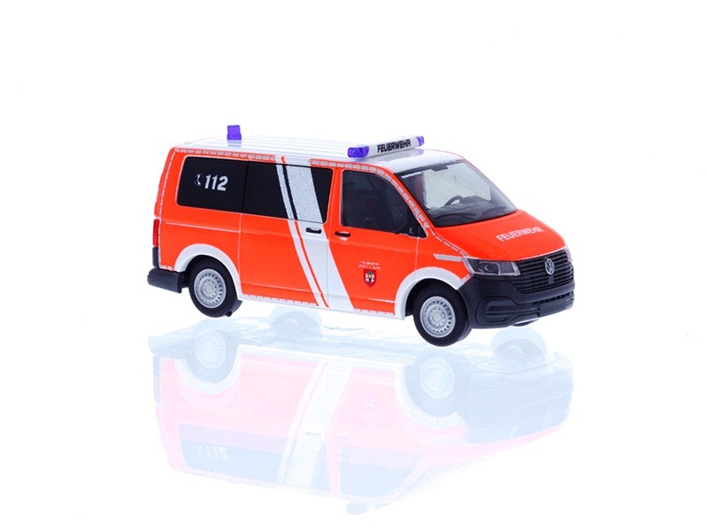 Rietze 53947 1:87 Volkswagen T6.1 FW Plauen Fire Truck - New