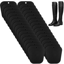 30 Pieces 15 Pairs Boot Shapers, Form Inserts Keeper Black Tall Boots Suppo...