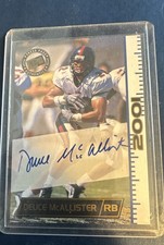 2001 Press Pass - Autographs Deuce McAllister (AU, RC)