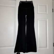 Gilly Hicks Hollister Recharge High Waist Flare Leggings Black Women Small