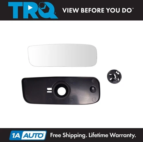 TRQ Side View Door Mirror Lower Convex Glass RH for Nissan NV Van Non-Tow