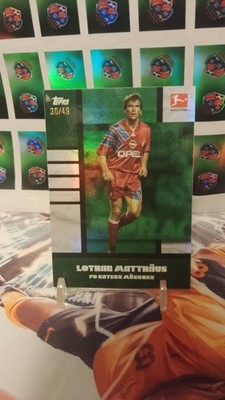 Lothar Matthäus /49 Topps Set 60 Jahre Bundesliga FC Bayern München Deutschland