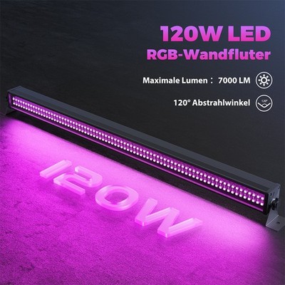 120W LED RGB Wall Washer Licht Bar Bühnenlicht DMX Strobe dj Ostern Show