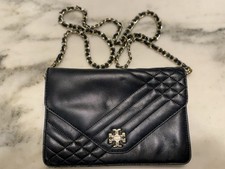 Tory Burch Kira Crossbody, Black Leather, Excellent Condition